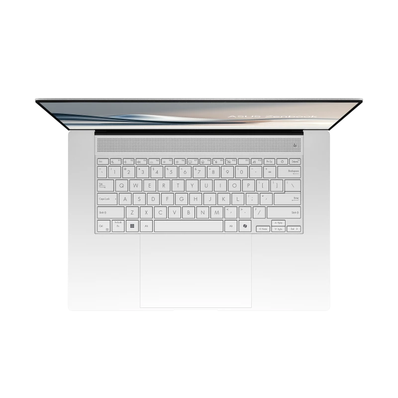 ASUS Zenbook S 16 OLED – Ryzen AI 9 HX370, 32GB RAM, 2TB SSD, 16” 3K OLED 120Hz, Win11, Eng-Arab Keyboard – White (UM5606WA-RK233W)
