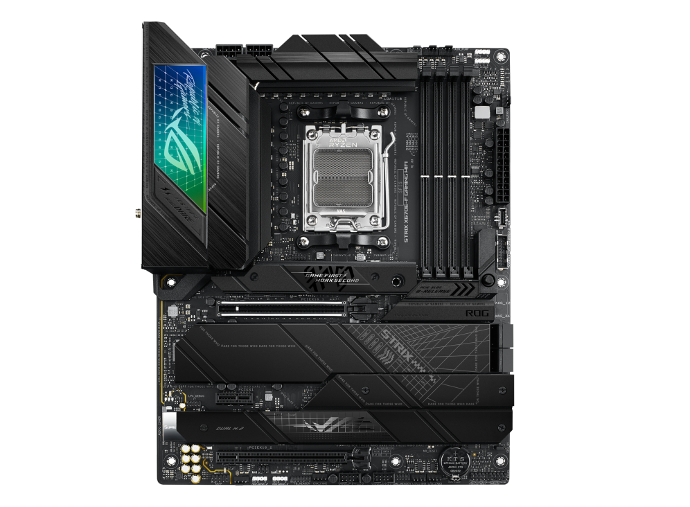 ASUS ROG STRIX X670E-F GAMING WIFI,  AMD Socket AM5,  4 x DIMM, Max. 192GB, DDR5 8000+(OC), 4 x M.2 slots, Wi-Fi 6E | 90MB1BA0-M0EAY0