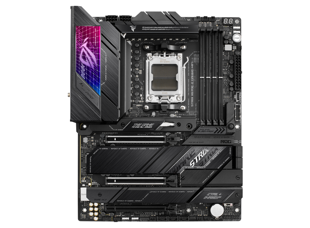 ASUS ROG STRIX X670E-E GAMING WIFI, AMD Socket AM5,  4 x DIMM, Max. 192GB, DDR5 , 4 x M.2 slots , Wi-Fi 6E | 90MB1BR0-M0EAY0