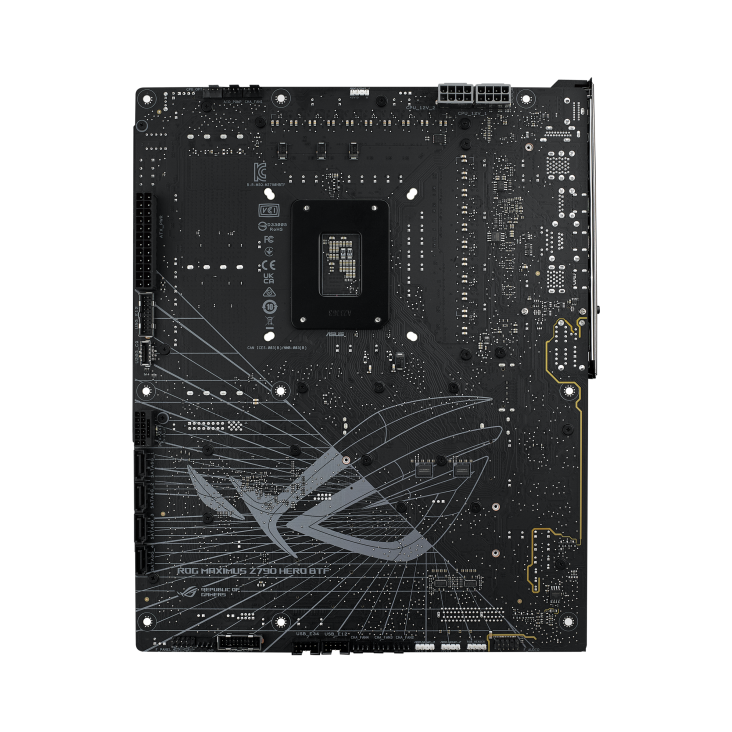 ROG MAXIMUS Z790 HERO BTF ATX Motherboard  Intel Socket LGA1700,  4 x DIMM slots, max. 192GB, DDR5  8000+(OC),  5 x M.2 slots  | 90MB1H50-M0EAY0