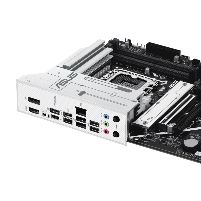 PRIME Z890-P WIFI ATX Motherboard, Intel Core Ultra LGA1851, 4 x DIMM slots, max. 192GB, DDR5 up to 8666+MT/s,  4 x M.2 slots, Wi-Fi 7 | 90MB1I70-M0EAY0