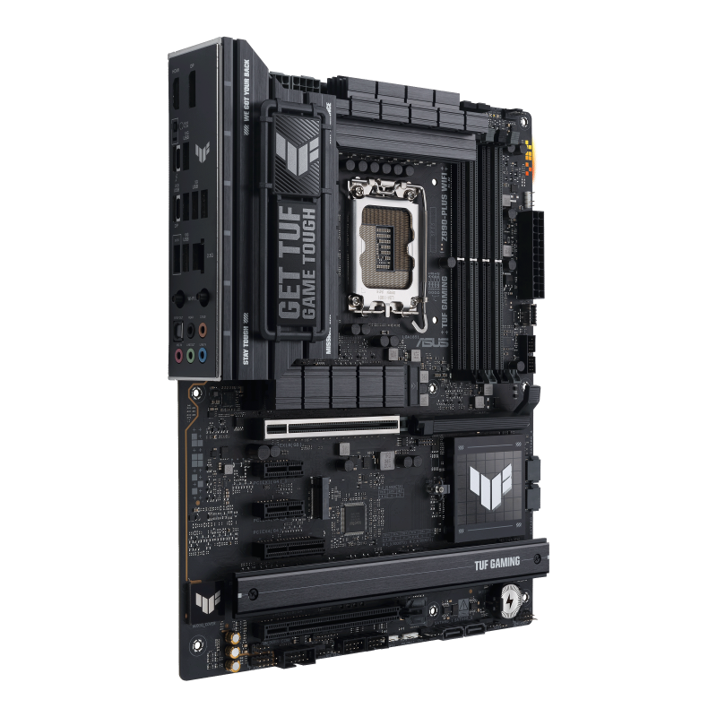 TUF GAMING Z890-PLUS WIFI ATX Motherboard,LGA1851, 4 x DIMM slots, max. 192GB DDR5 up to 9066+MT/s, 4 x M.2 slots