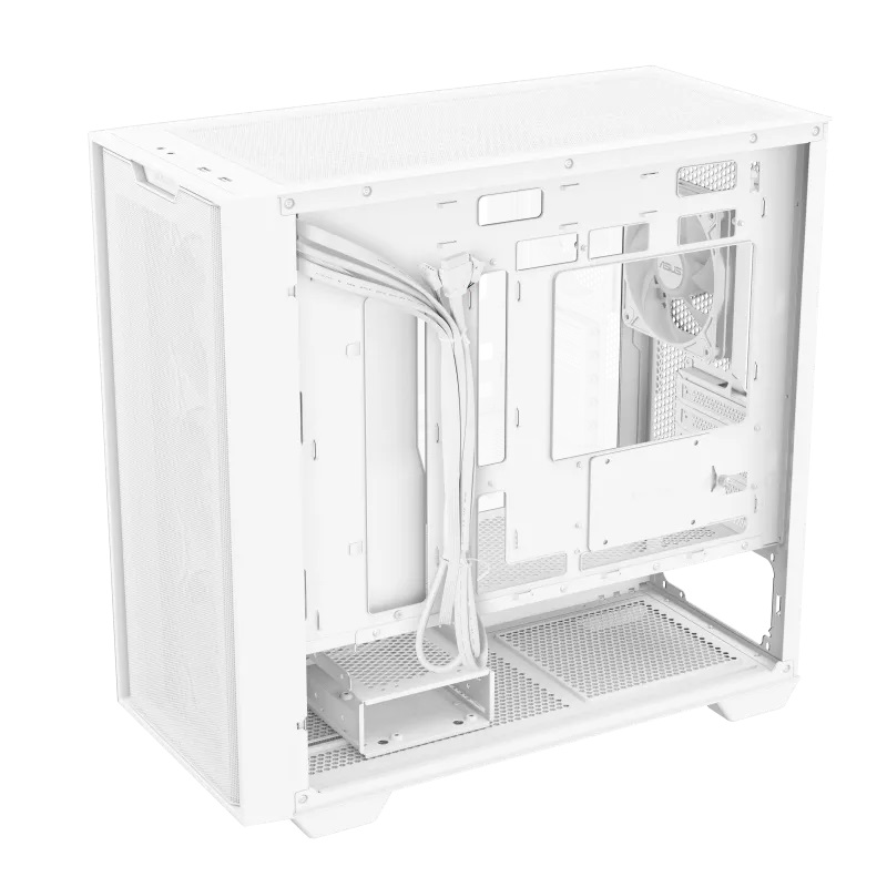 ASUS A21 PLUS micro ATX Case up to 360 mm radiators, 4 x 120 mm ARGB Pre-installed Fan