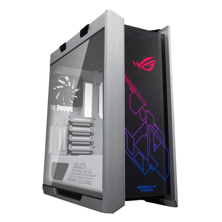 ASUS ROG STRIX HELIOS GX601 RGB ATX/EATX mid-tower gaming case 420mm radiator support White Edition | 90DC0023-B39000