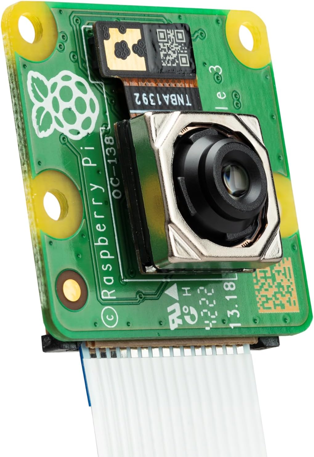 Raspberry Pi Official Camera Module 3 Wide Version | 12MP Sony IMX708 Sensor | Enhanced Field of View