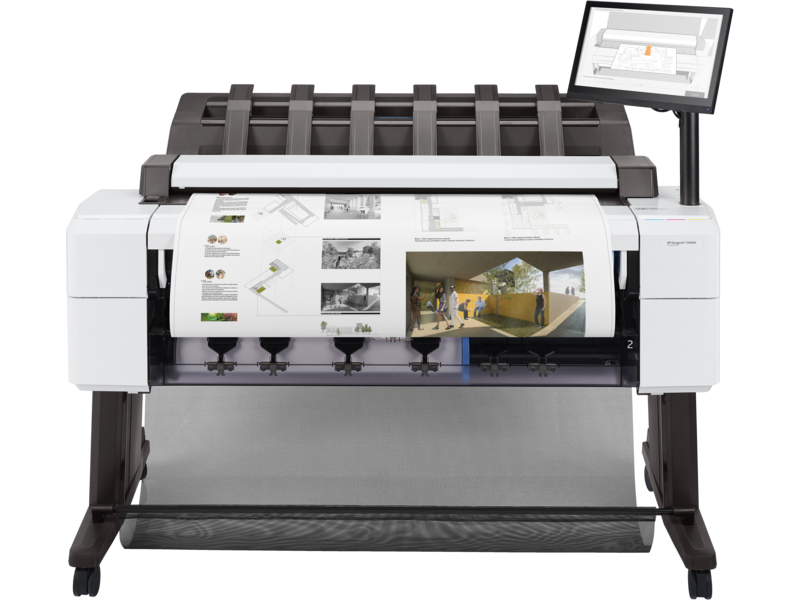 HP DesignJet T2600dr 36-in PostScript Multifunction 180 A1/hr Printer Plotter,  Print speed  | 3EK15A