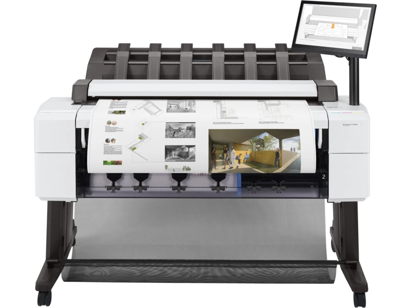 HP DesignJet T2600dr 36-in PostScript Multifunction 180 A1/hr Printer Plotter,  Print speed  | 3EK15A