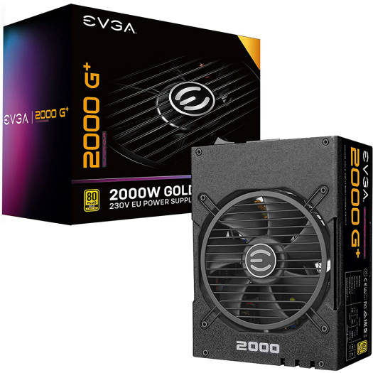 EVGA SuperNova G1+ 2000 Watt Fully Modular 80+ Gold PSU, 220-GP-2000-X3