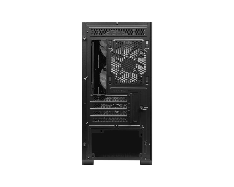 MSI MAG FORGE M100A, Micro ATX Tower Case 4 x Auto-RGB Pre-installed Fan | 306-7G20A21-809