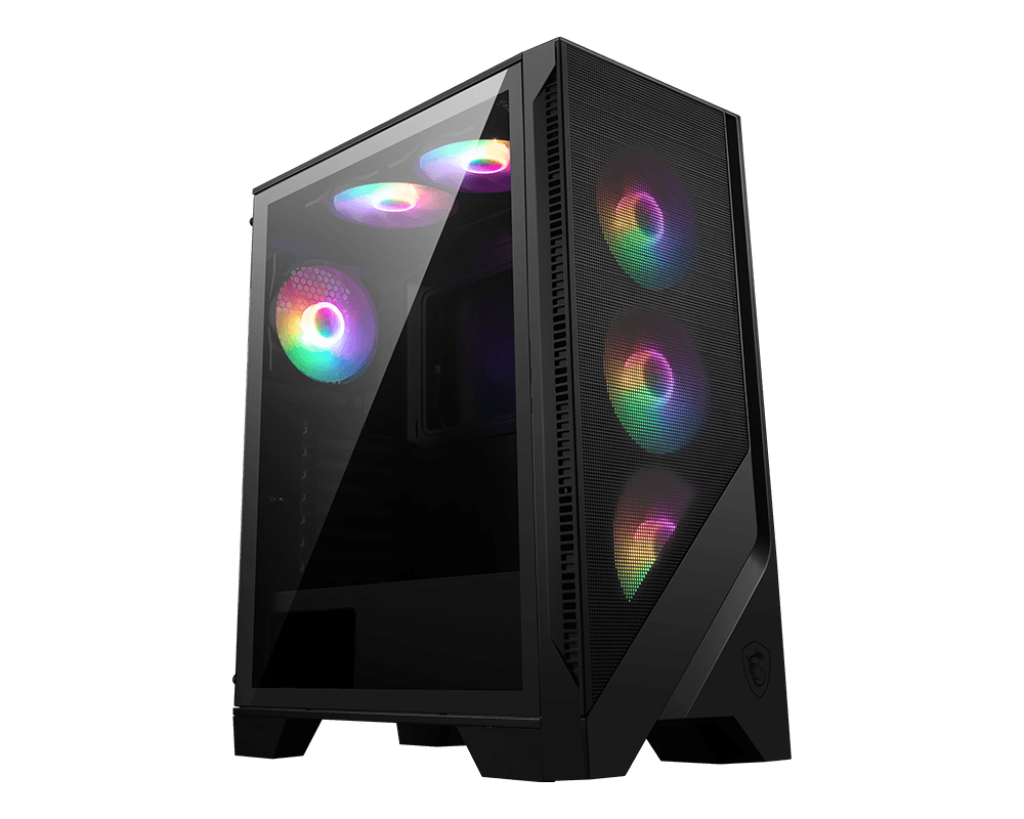 MSI MAG FORGE 120A AIRFLOW Mid Tower Case 3 x 120 mm RGB Fan Pre-installed | 306-7G23A21-809