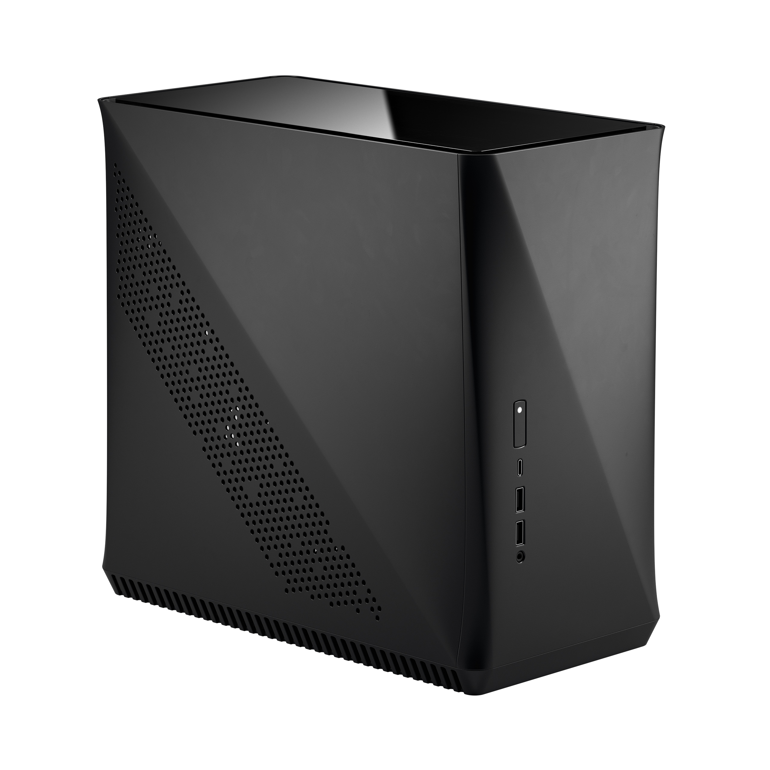 Fractal Design Era ITX Carbon TG Compact Gaming Case/FD-CA-ERA-ITX-BK