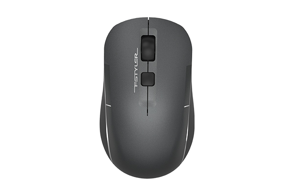 A 4tech FB45CS Air Dual Mode Mouse, Silent Clicks, Bluetooth and 2.4GHz technology,Switch up to 3 Devices | FB26CS technology,Switch up to 3 Devices | FB26CS