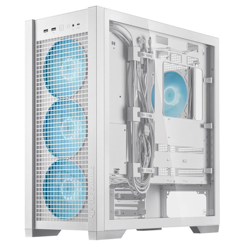 ASUS A23 PLUS micro-ATX Case, 360 mm radiators , Compatible with motherboards featuring hidden connectors | 90DC00K3-B19010