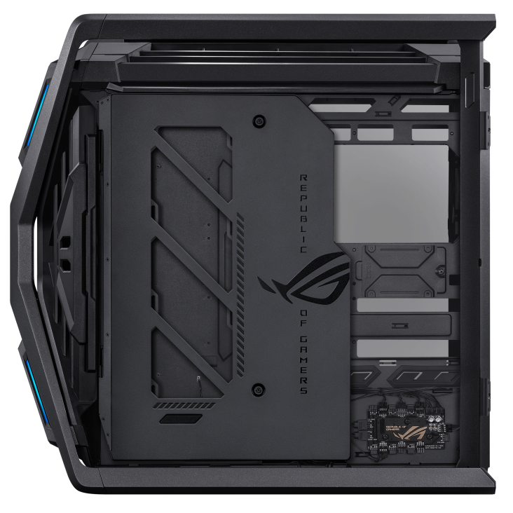 ASUSROG Hyperion GR701 BTF Edition, E-ATX Computer Case, 420 mm Dual Radiator, 4 x 140 mm Pre-installed Fans | 90DC00F0-B39020