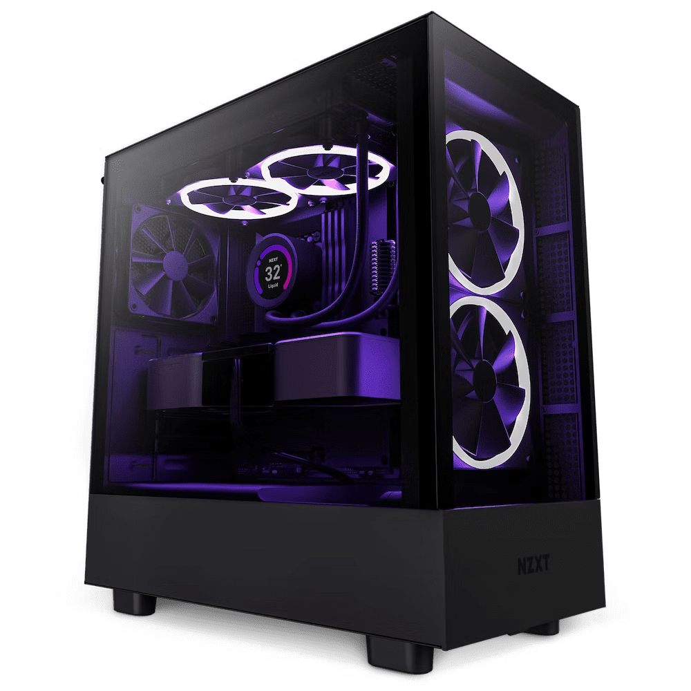 NZXT H5 Elite Mid Tower Full Black | CC-H51EB-01