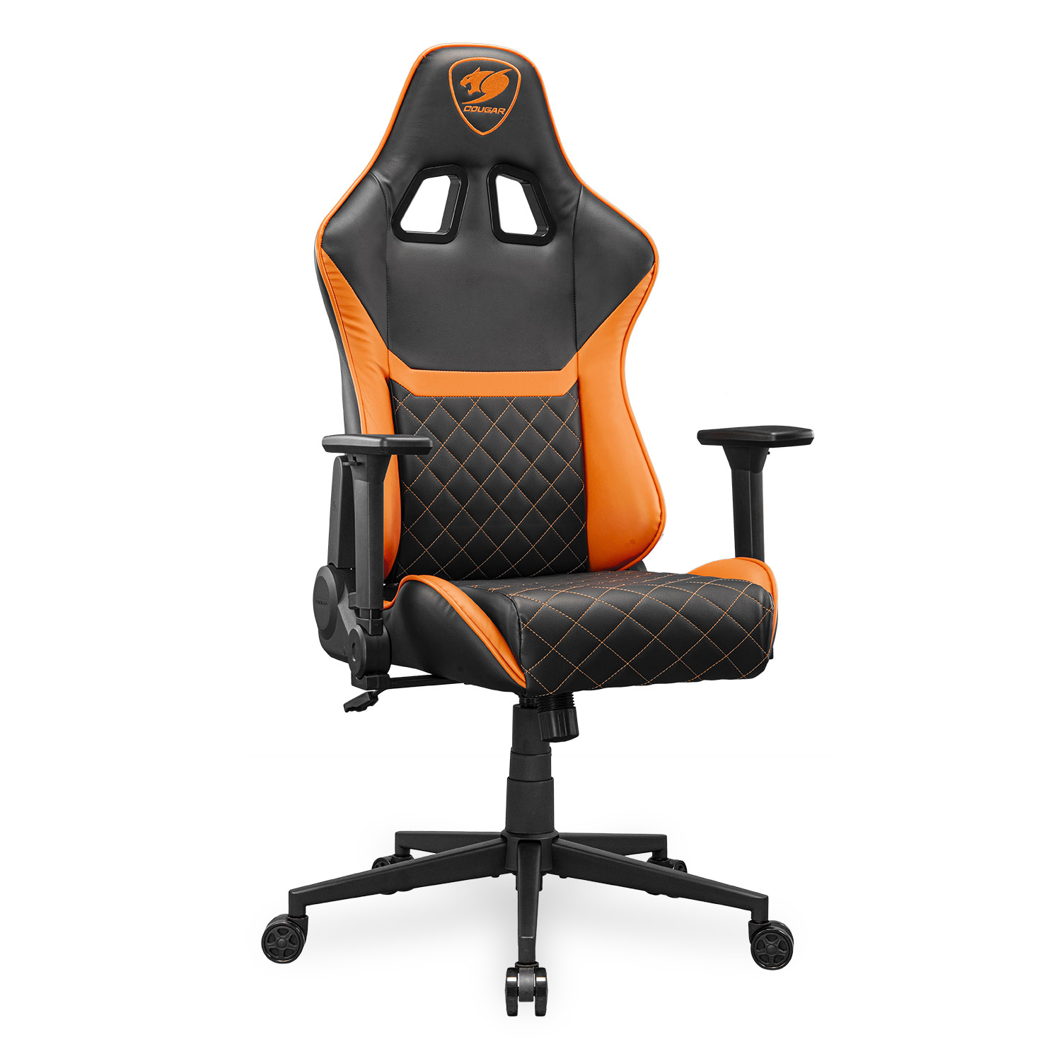 COUGAR ARMOR ONE V2, PVC Leather , 4D folding armrests, Up to 120 kg Weight Support  | 3MAO2ORB.0001