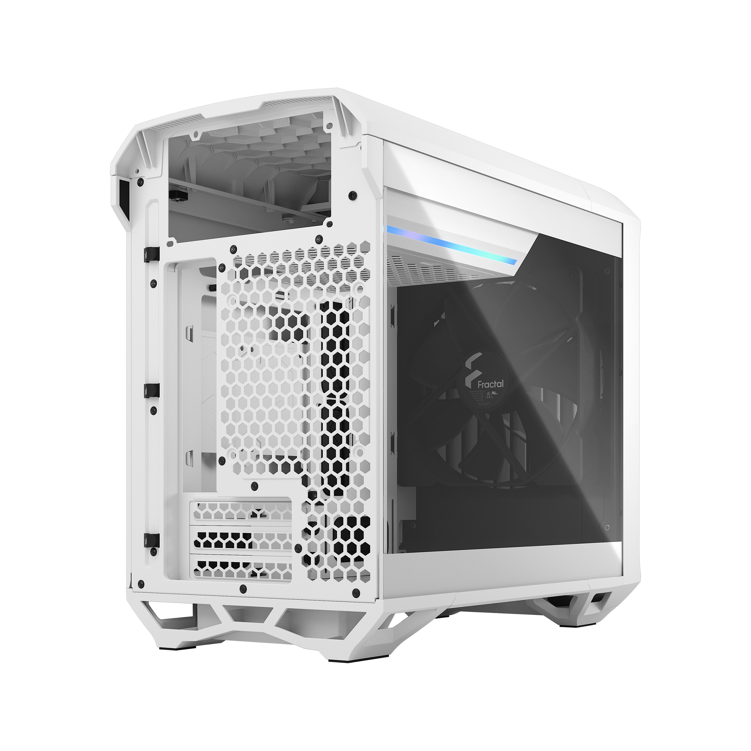 Fractal Design Torrent Nano White Windowed Mini-ITX PC Case/FD-C-TOR1N-03