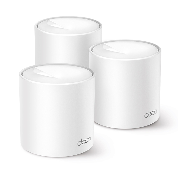 TP-Link Deco X10 New AX1500 3-pack Whole Home Mesh Wi-Fi 6 System, up to 1,500 Mbps