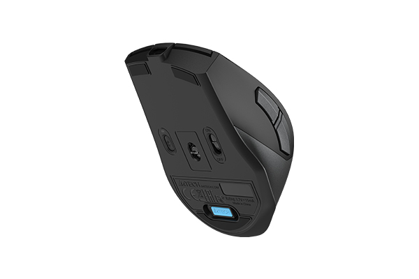 A4tech FB45CS Air  Dual Mode Mouse, Silent Clicks, Bluetooth and 2.4GHz technology,Switch up to 3 Devices |  FB45 CS