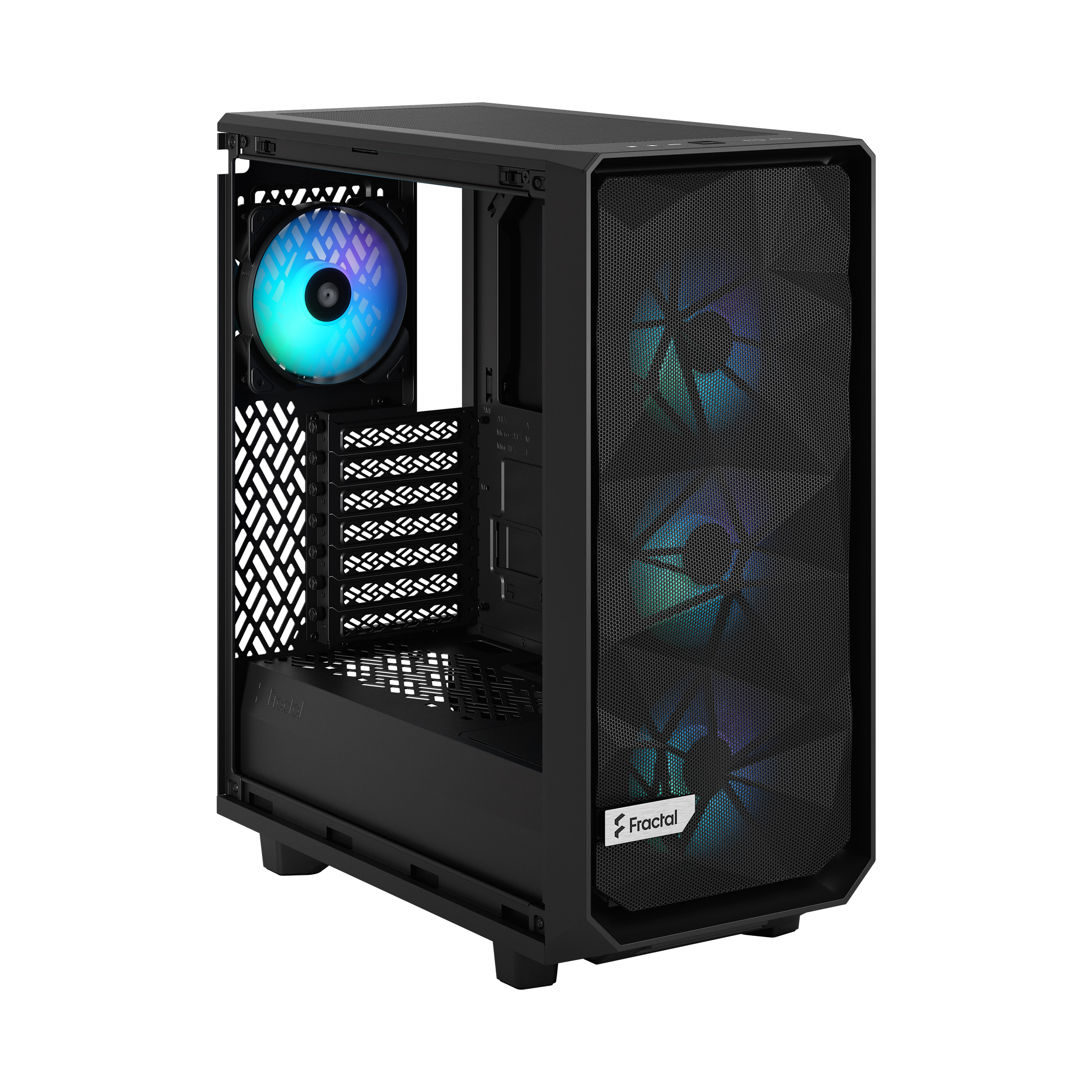 Fractal Meshify 2 Compact RGB Black Mid Tower Tempered Case/FD-C-MES2C-06