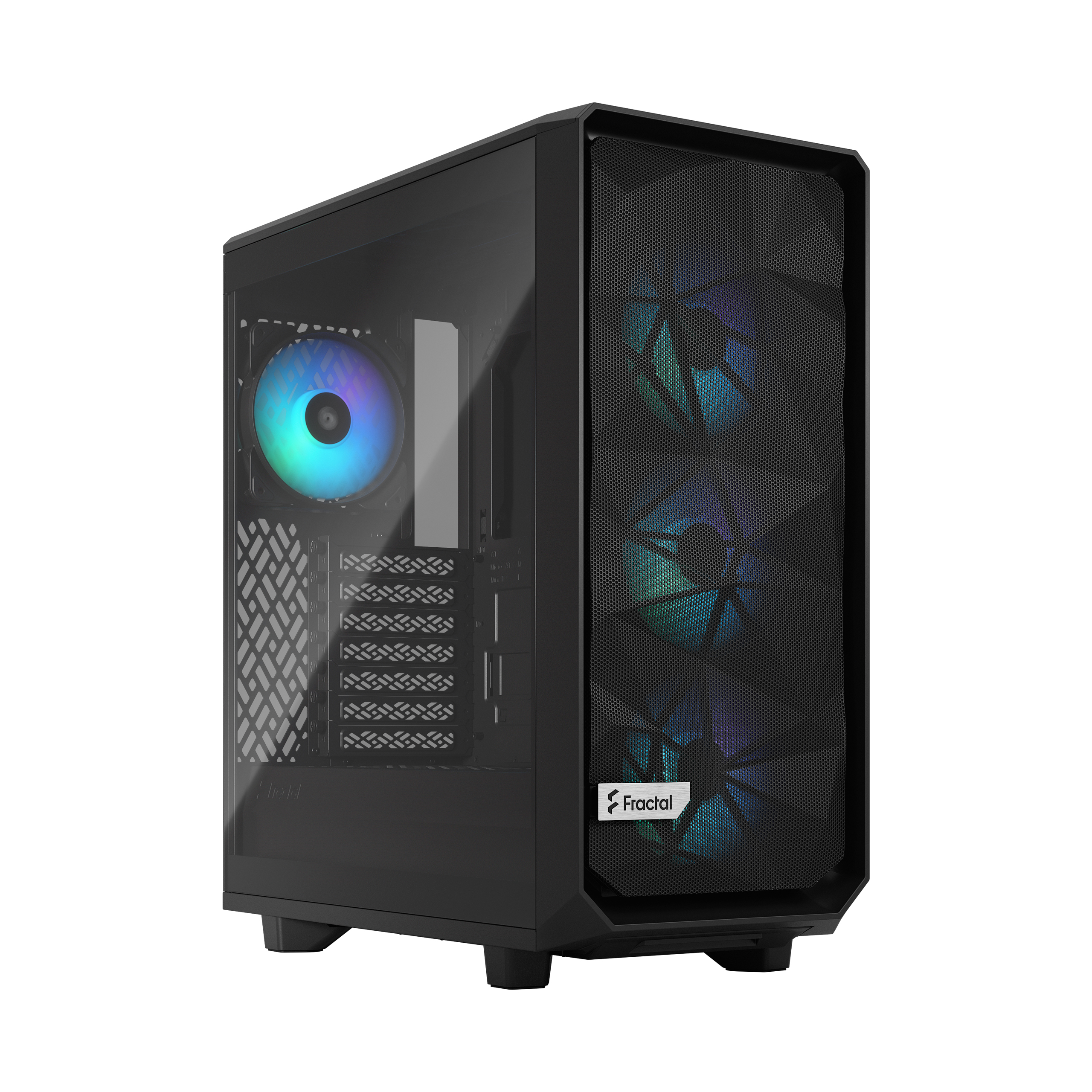 Fractal Meshify 2 Compact RGB Black Mid Tower Tempered Case/FD-C-MES2C-06