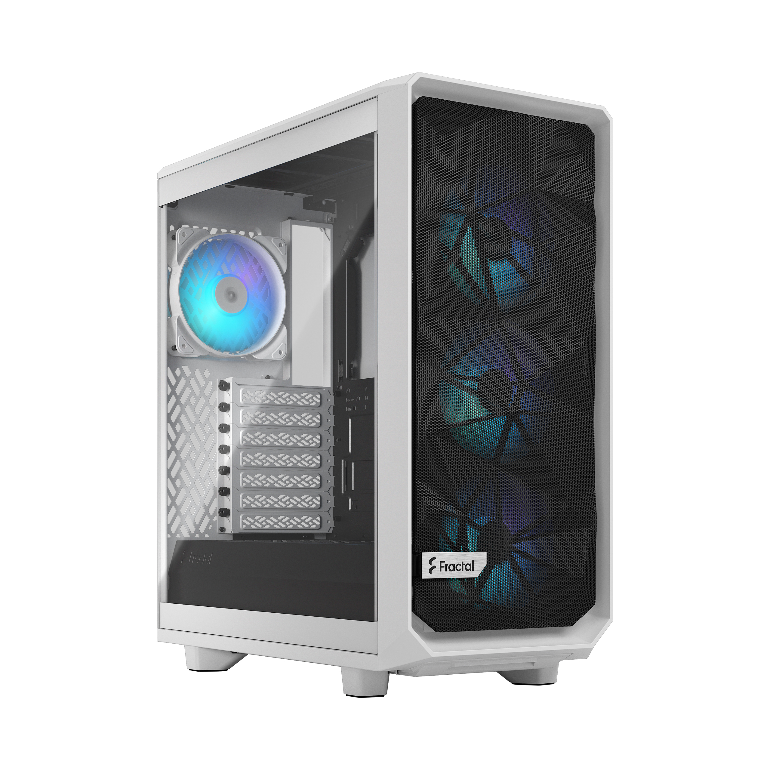 Fractal Meshify 2 Compact RGB White Mid Tower Case/FD-C-MES2C-08