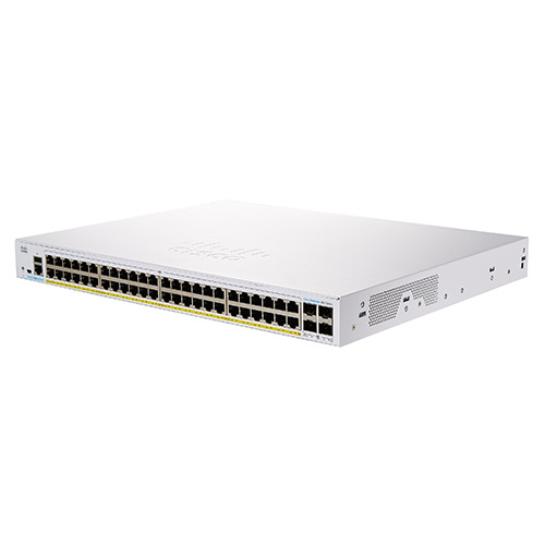 Cisco Business CBS250-48P-4G Smart Switch 48 Port GE PoE 4x1G SFP Limited Lifetime Protection CBS250 48P 4G UK