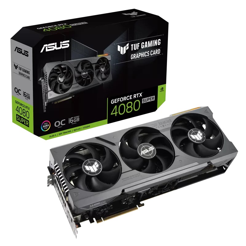 ASUS TUF Gaming GeForce RTX 4080 SUPER 16GB GDDR6X OC Edition DLSS 3 | 90YV0KA0-M0NA00