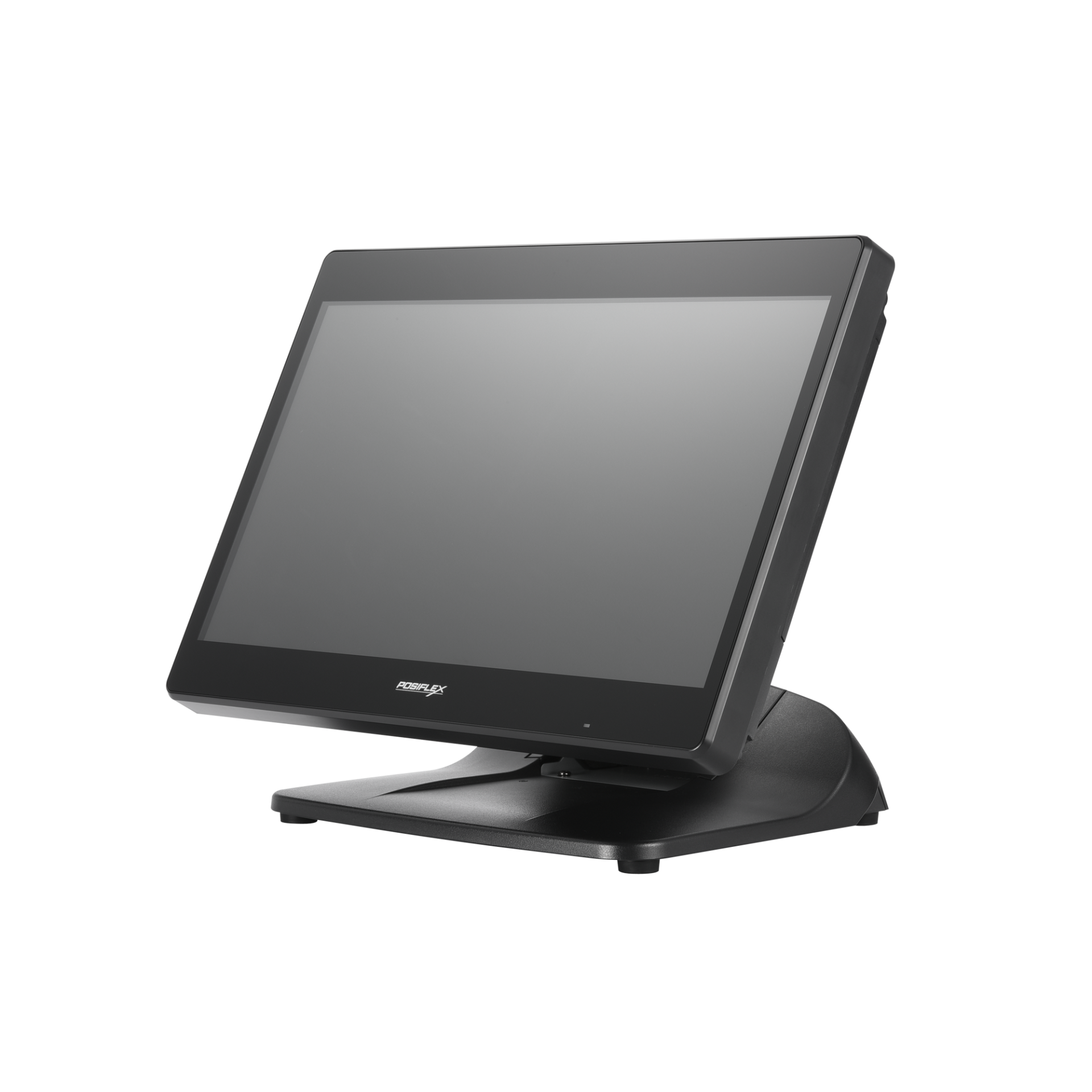 posiflex PS-3616-G2 Touchscreen Point of Sale POS Terminal 15.6″ PCAP Multi-TOUCH TFT Screen, ELKHART LAKE JK6412 CPU, 4GB DDR4 RAM, 128GB M.2 SSD, WITH PSU 12V/60W, W/O SPEAKER, GEN 7 BASE, W/O MSR, NO OS, BLACK