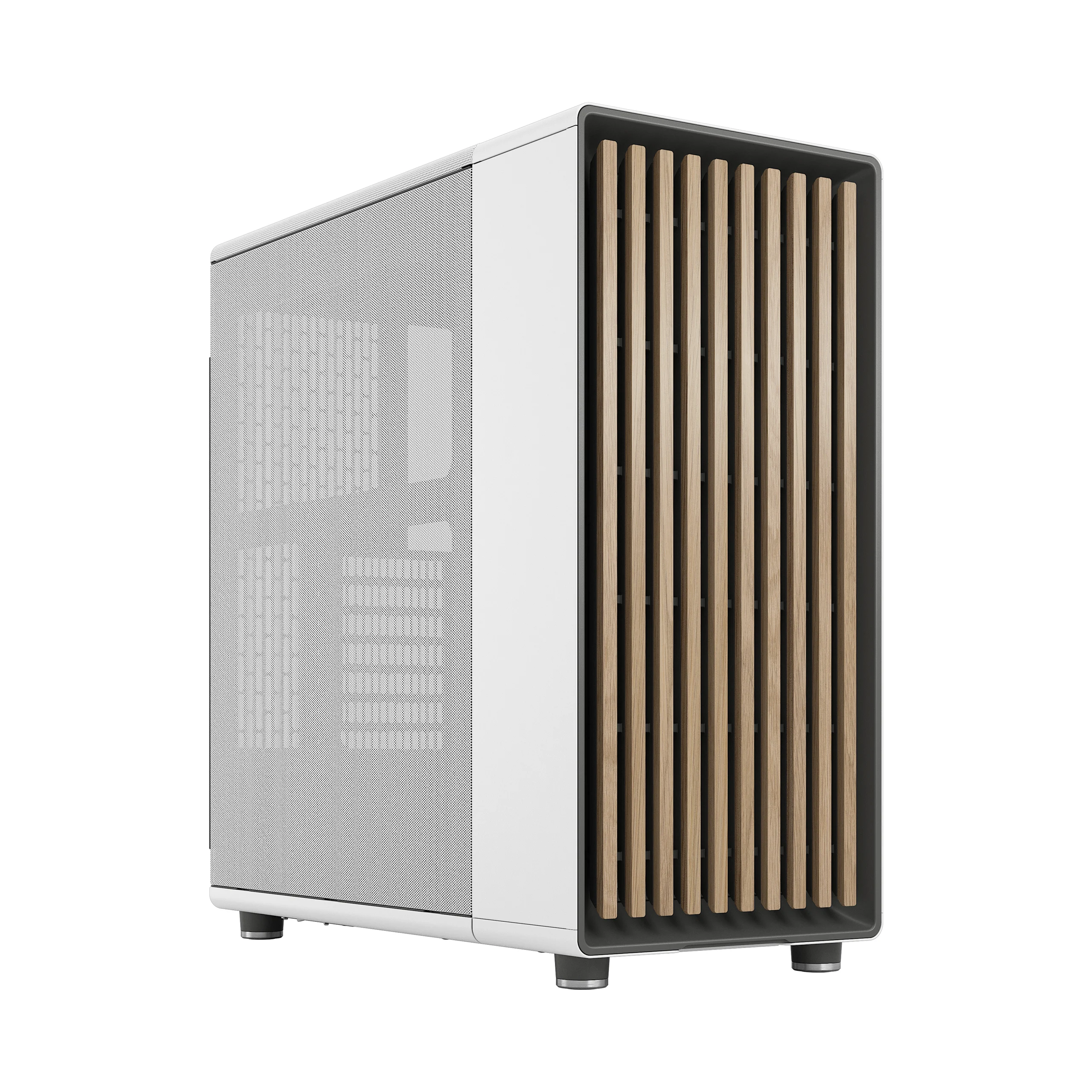 Fractal North Chalk White Mesh Mid Tower Case/FD-C-NOR1C-03