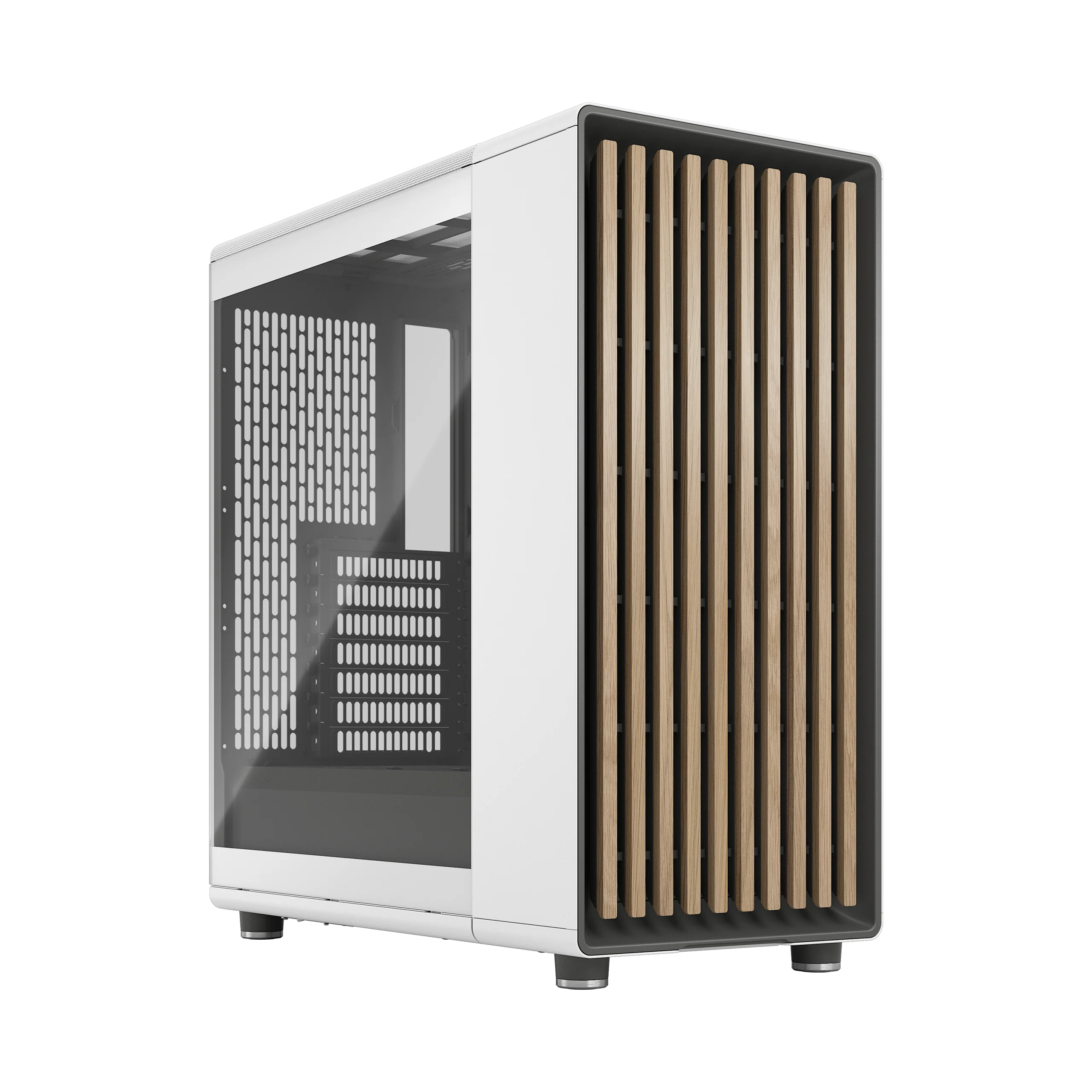 Fractal North Chalk White TG Mid Tower Case/FD-C-NOR1C-04