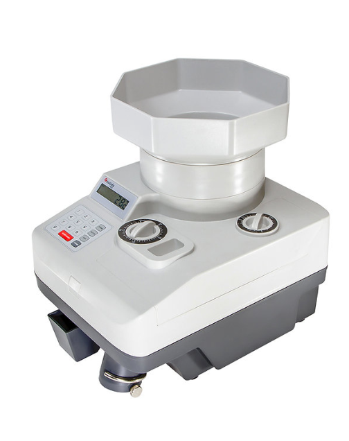 Cassida C550 Coin Counter, up to 2,300 coins a minute, Count,Off-sort, Add or set custom Batch amounts.