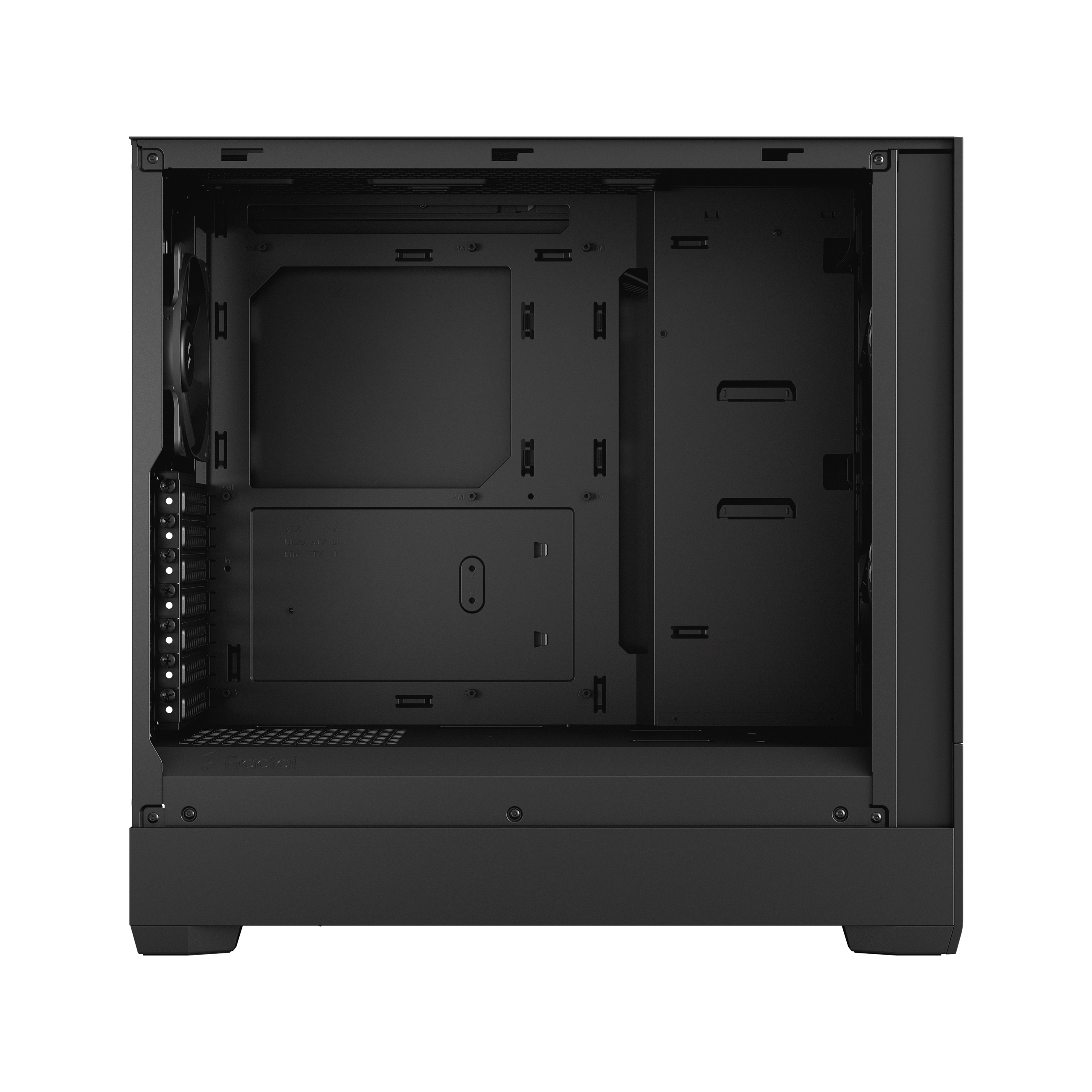 Fractal Pop Air Black Mid Tower Tempered Glass Gaming Case/FD-C-POA1A-02