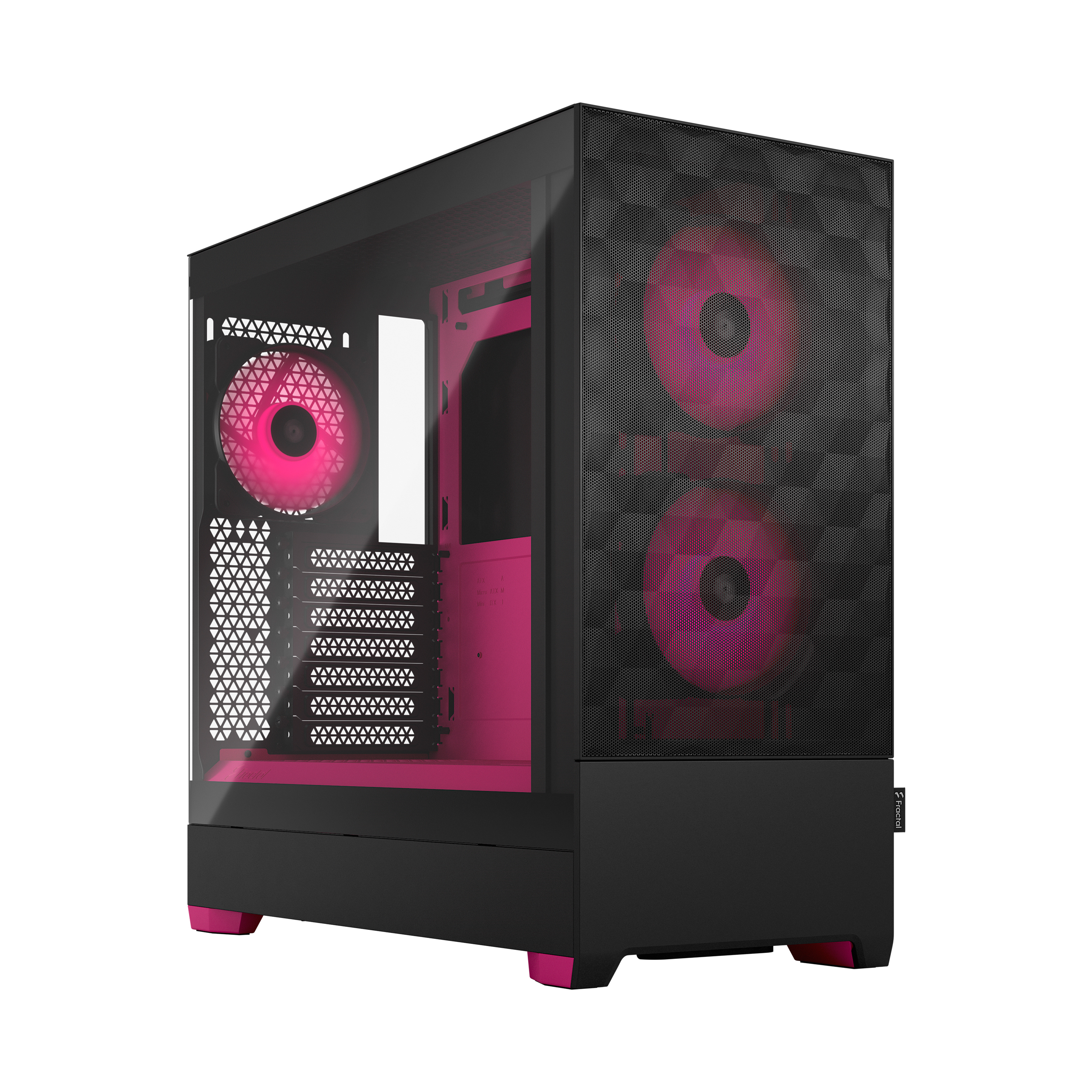 Fractal Pop Air RGB Magenta Core Mid Tower Gaming Case/FD-C-POR1A-03