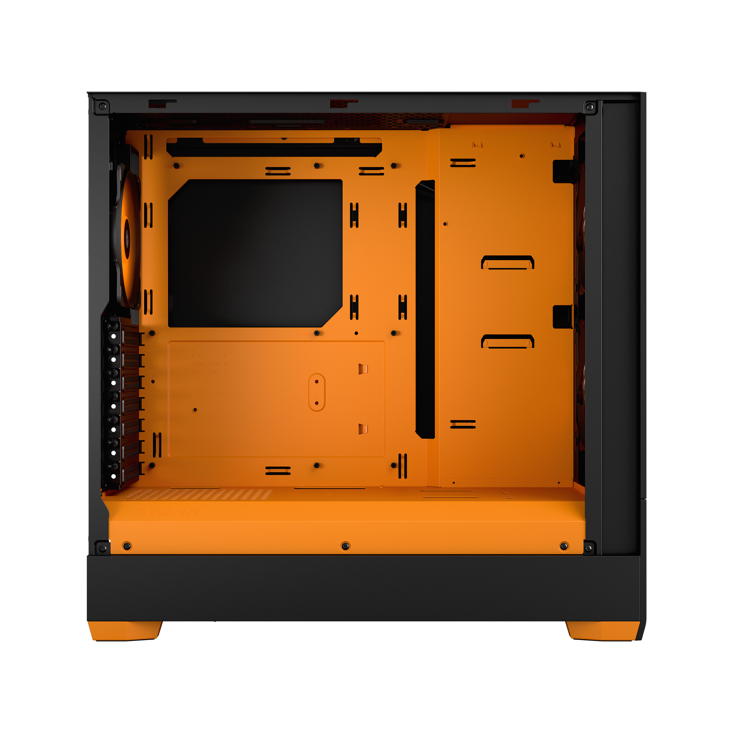 Fractal Pop Air RGB Orange Core Mid Tower Case/FD-C-POR1A-05