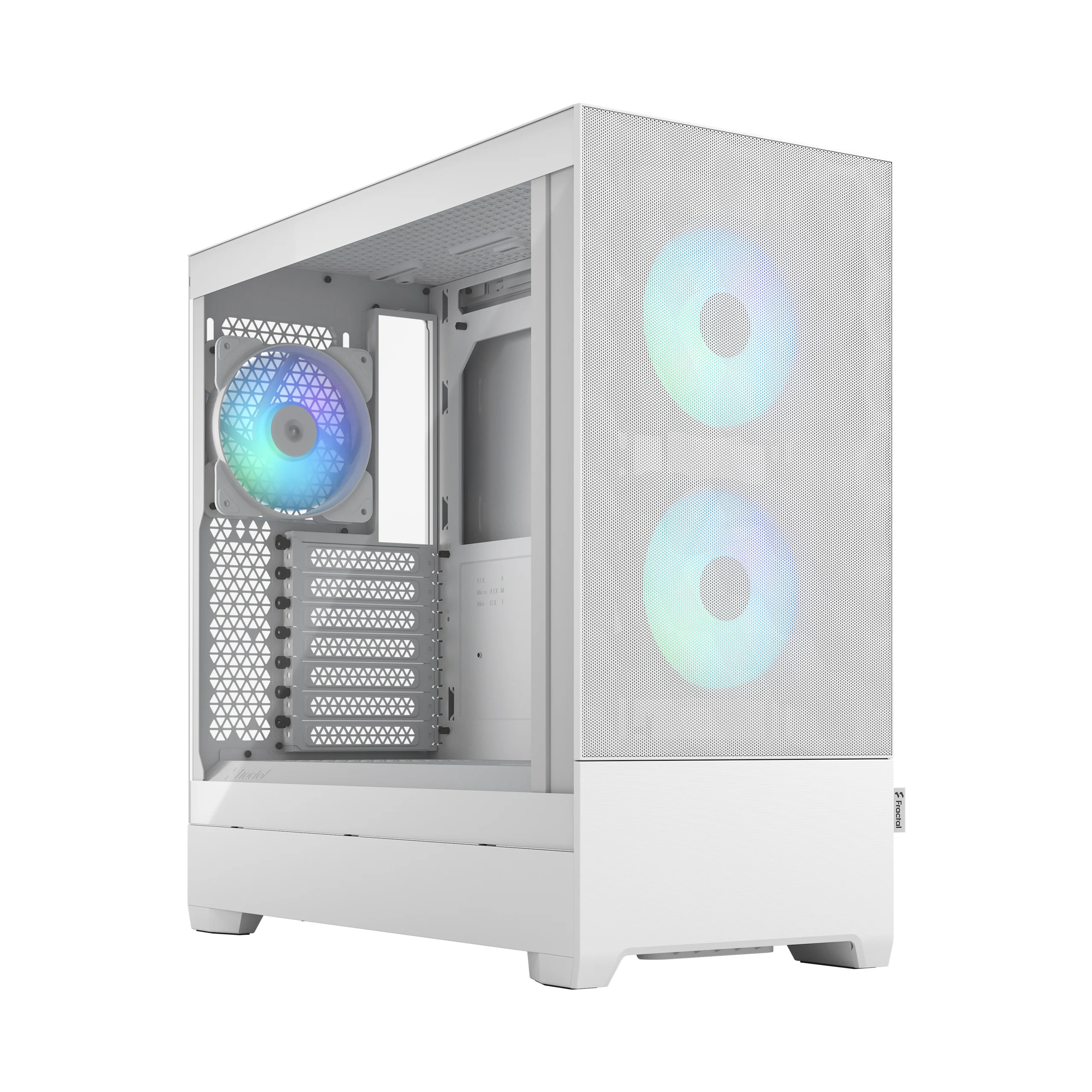 Fractal Pop Air RGB White Mid Tower Gaming Case/FD-C-POR1A-01