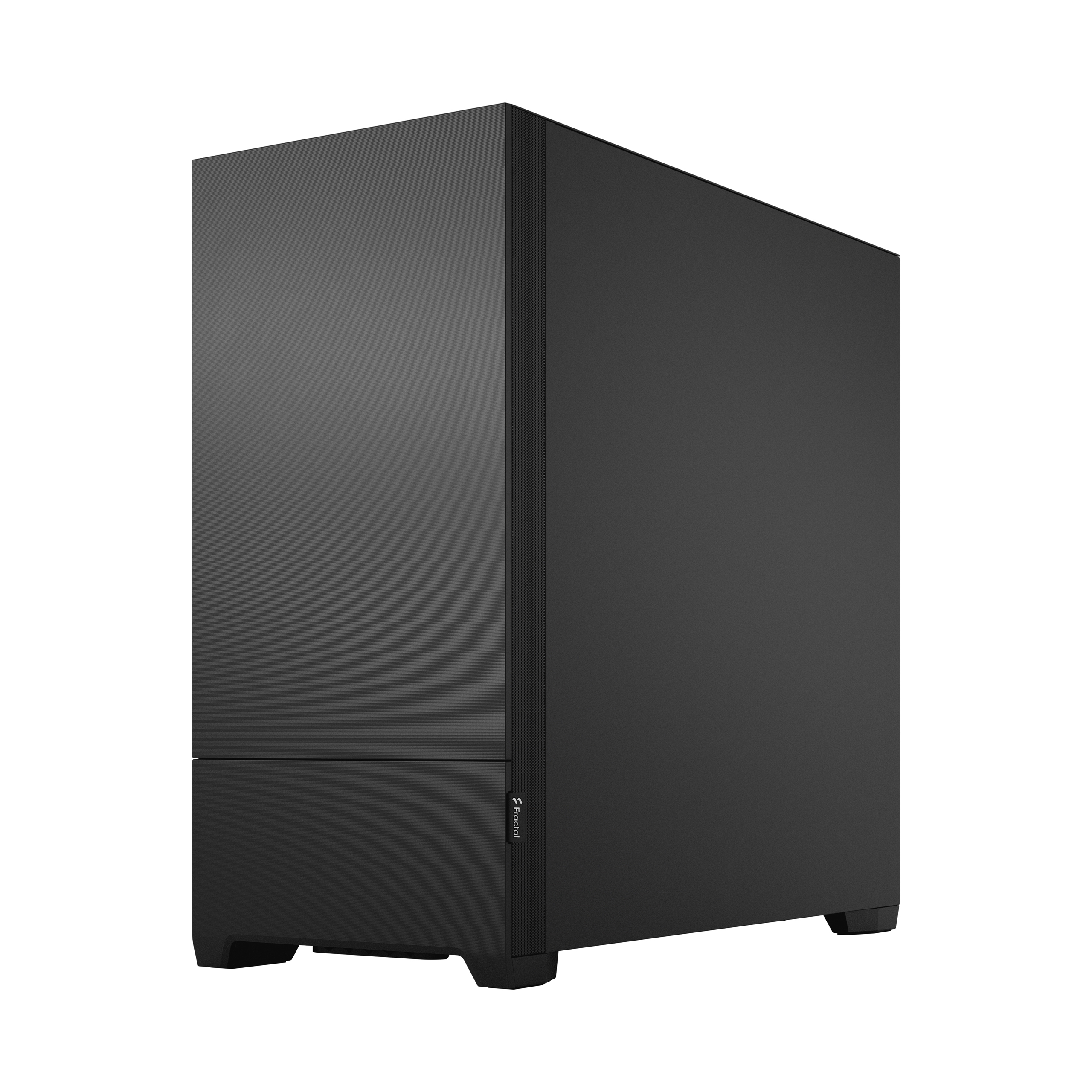 Fractal Pop Silent Black Mid Tower Tempered Glass Case/FD-C-POS1A-02