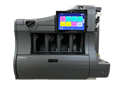 HITACHI MS-4200 multi-functional 4+2 Fitness Sorter Banknote Counting Machine, up to 30 Mix currency, 1,200 banknotes / min