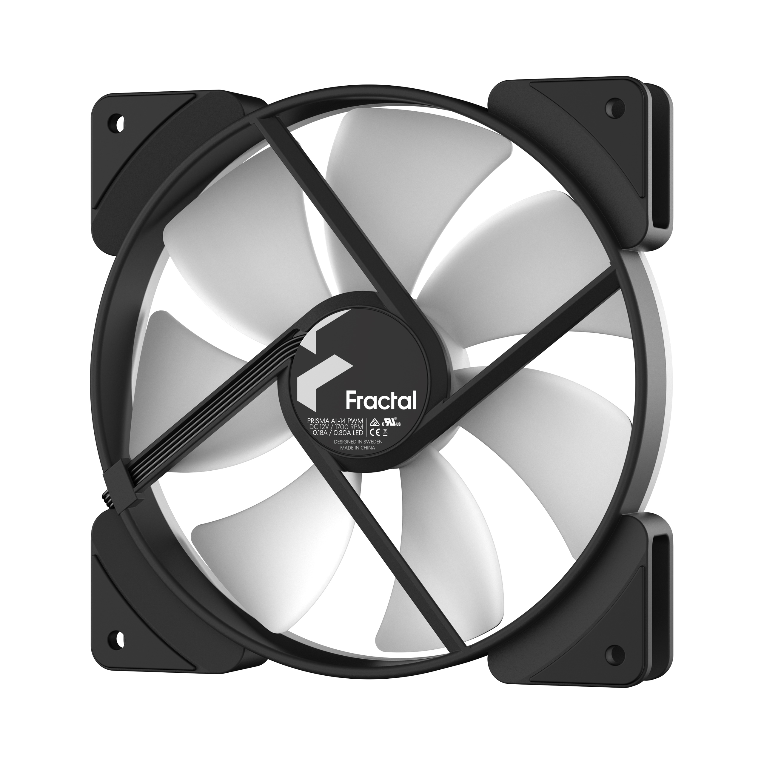 Fractal Design 140mm Addressable RGB LED Cooling Fan/FD-FAN-PRI-AL14-PWM