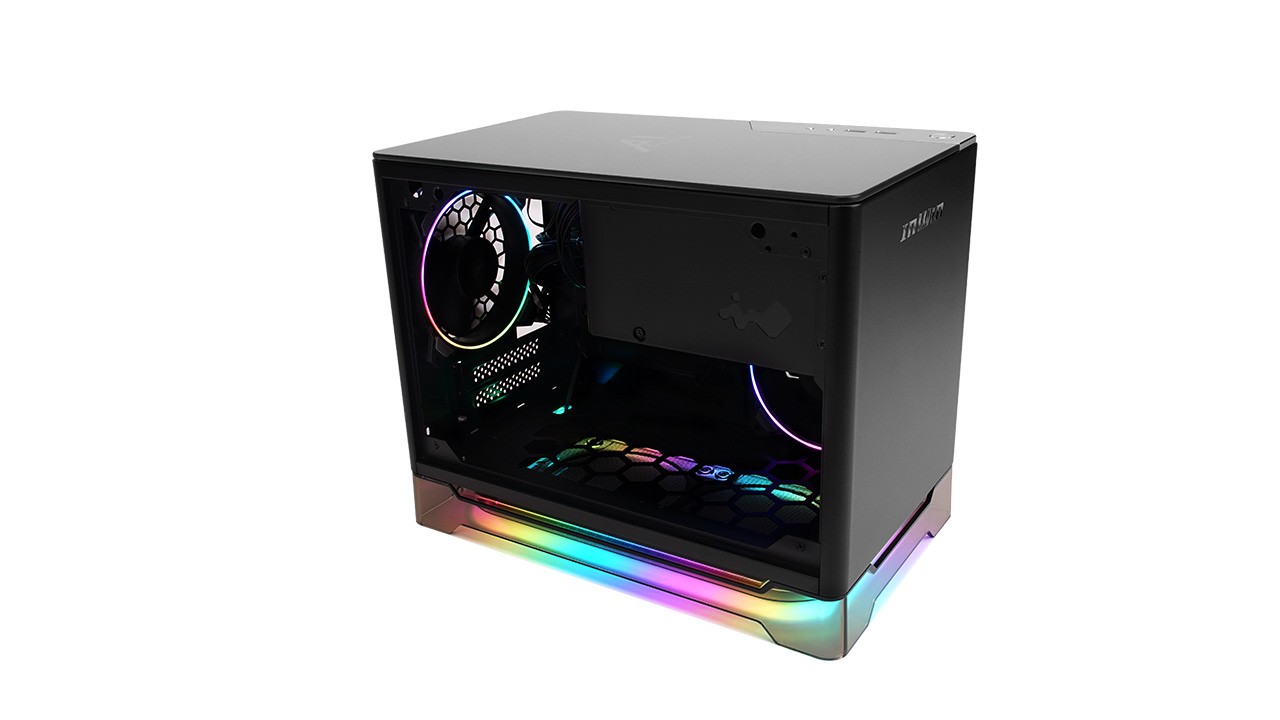 Inwin A1 Prime ITX Case With 750w PSU Black Gaming Case/IW-A1PRIME-BLACK