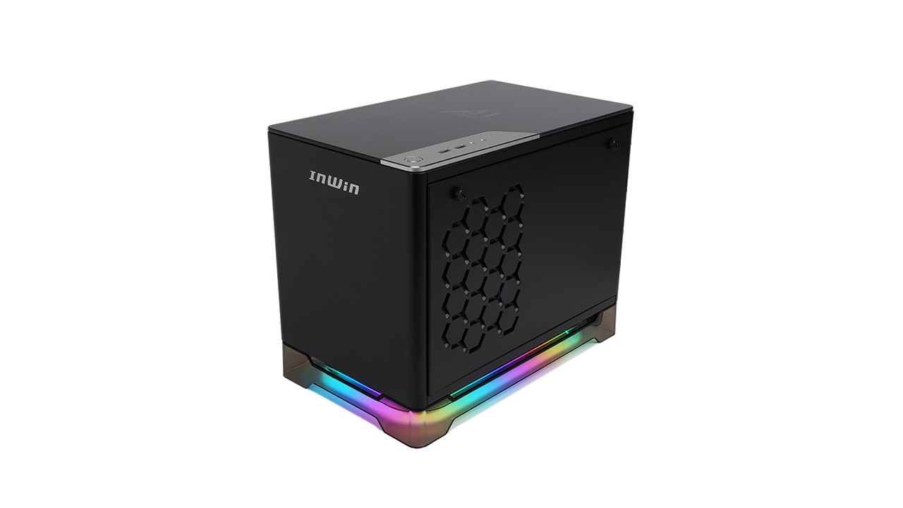 Inwin A1 Prime ITX Case With 750w PSU Black Gaming Case/IW-A1PRIME-BLACK