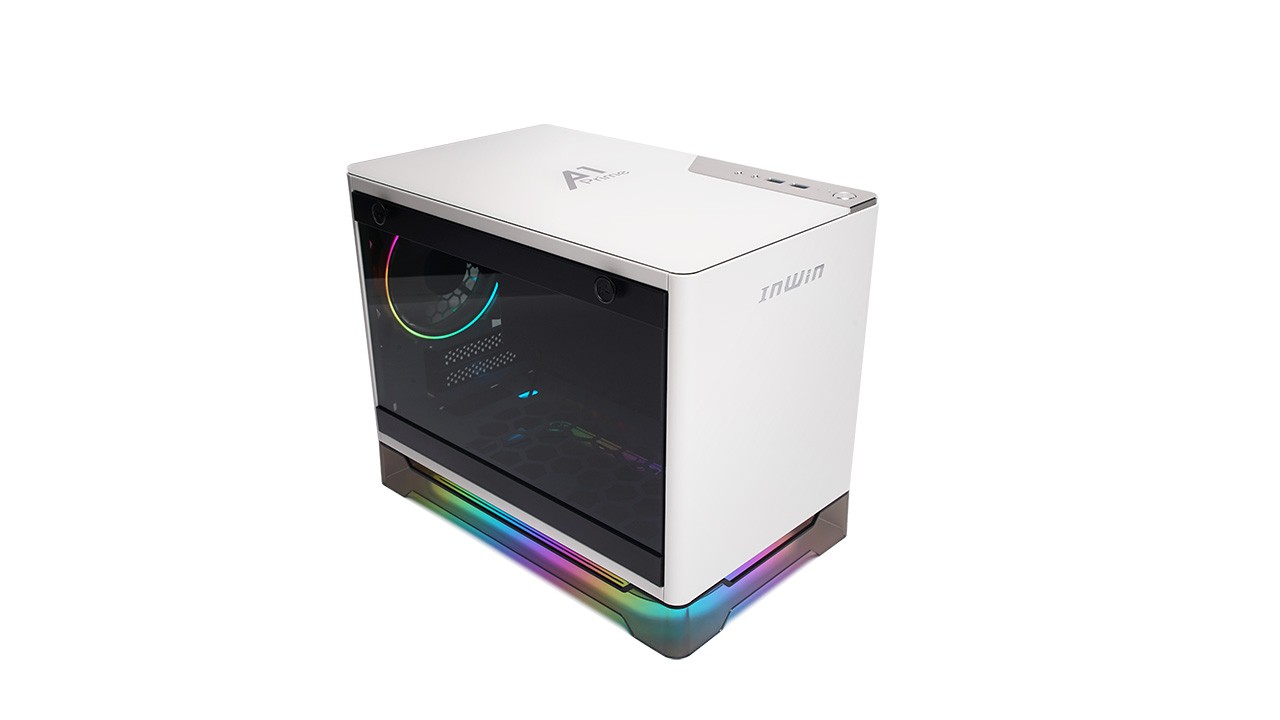 Inwin A1 Prime ITX Case With 750w PSU White Gaming Case/IW-A1PRIME-WHITE