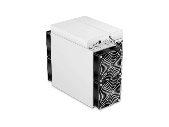 Antminer S19 XP 134T Th/s Hashrate, 3010 Watt Reference power on wall, 21.5J/TH power efficiency