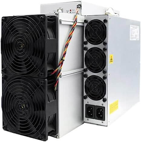 Antminer S19k Pro 120 th/s Hashrate, 2760 Watt power on wall, 23 J/TH  power efficiency