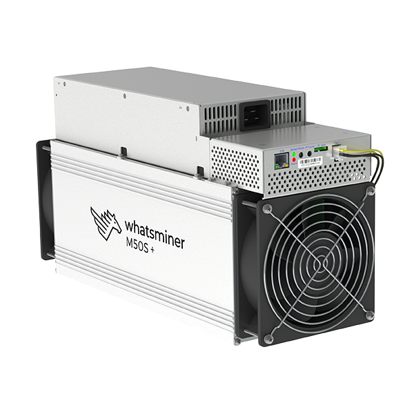 WhatsMiner M50S 134T Hashrate, 3312W power consumption, 24J/TH power efficiency, SHA-256 algorithm Mining Machine