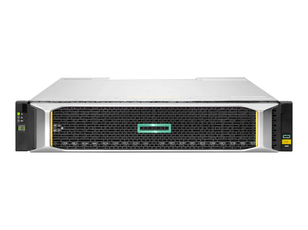 HPE MSA 2060 SAS 12G 2U 24‑disk SFF Drive Enclosure - storage enclosure | R0Q40B