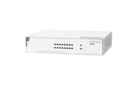 Aruba Instant On Switch Series 1430 8G Class4 PoE 64W Switch (R8R46A)