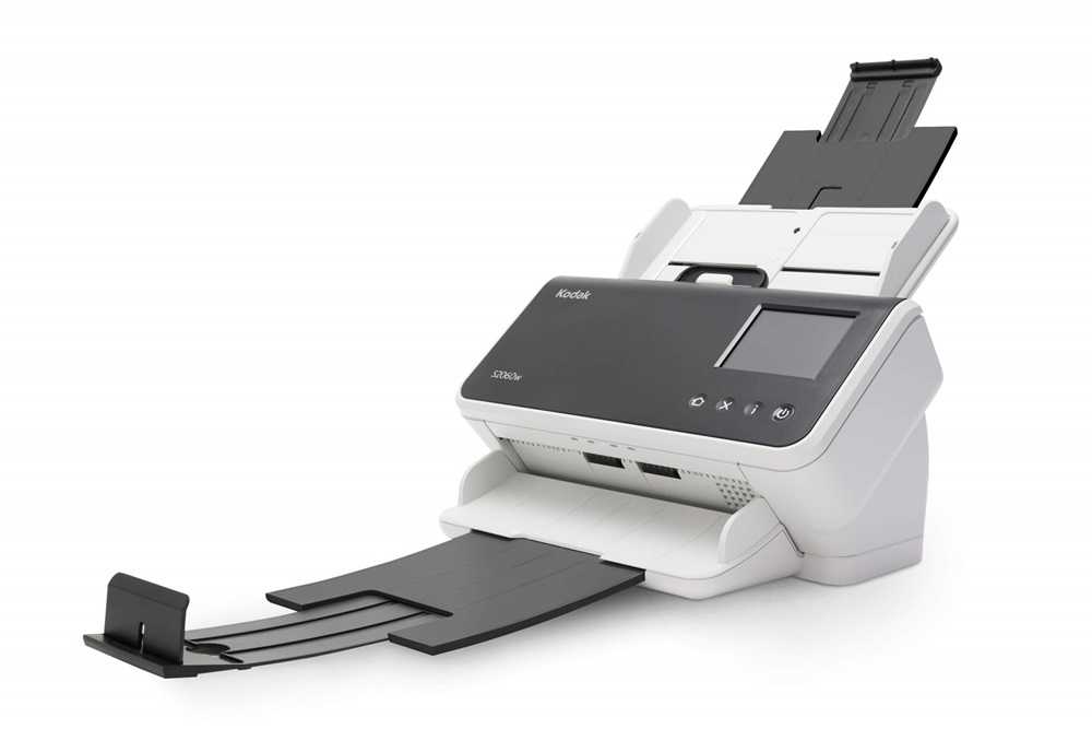 KODAK S2060w Scanner, Wi-Fi and Ethernet Connectivity,  Speeds up to 60 ppm, Capacity Up to 80 sheets, Up to 9,000 pages per day