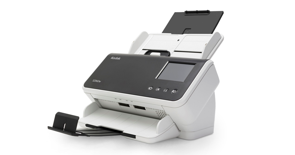 KODAK S2060w Scanner, Wi-Fi and Ethernet Connectivity,  Speeds up to 60 ppm, Capacity Up to 80 sheets, Up to 9,000 pages per day