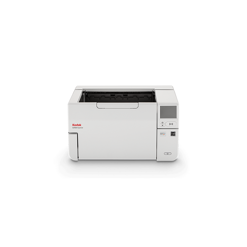 KODAK S3100 Compact A3 scanner,  Speeds up to 100 ppm, Capacity Up to 300 sheets , Up to 45,000 pages per day